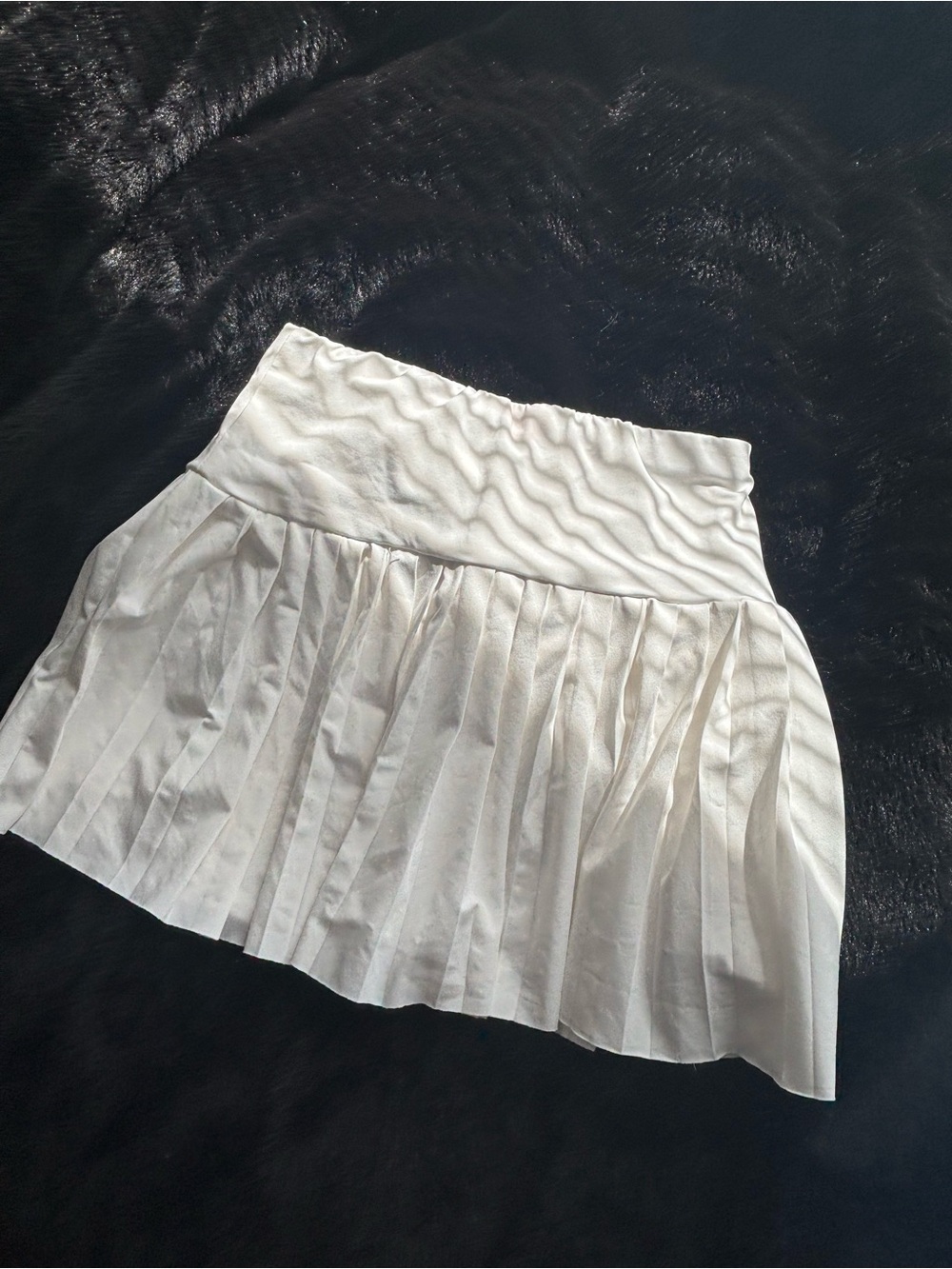 White Tennis Mini Skort Pleated XS-S Summer